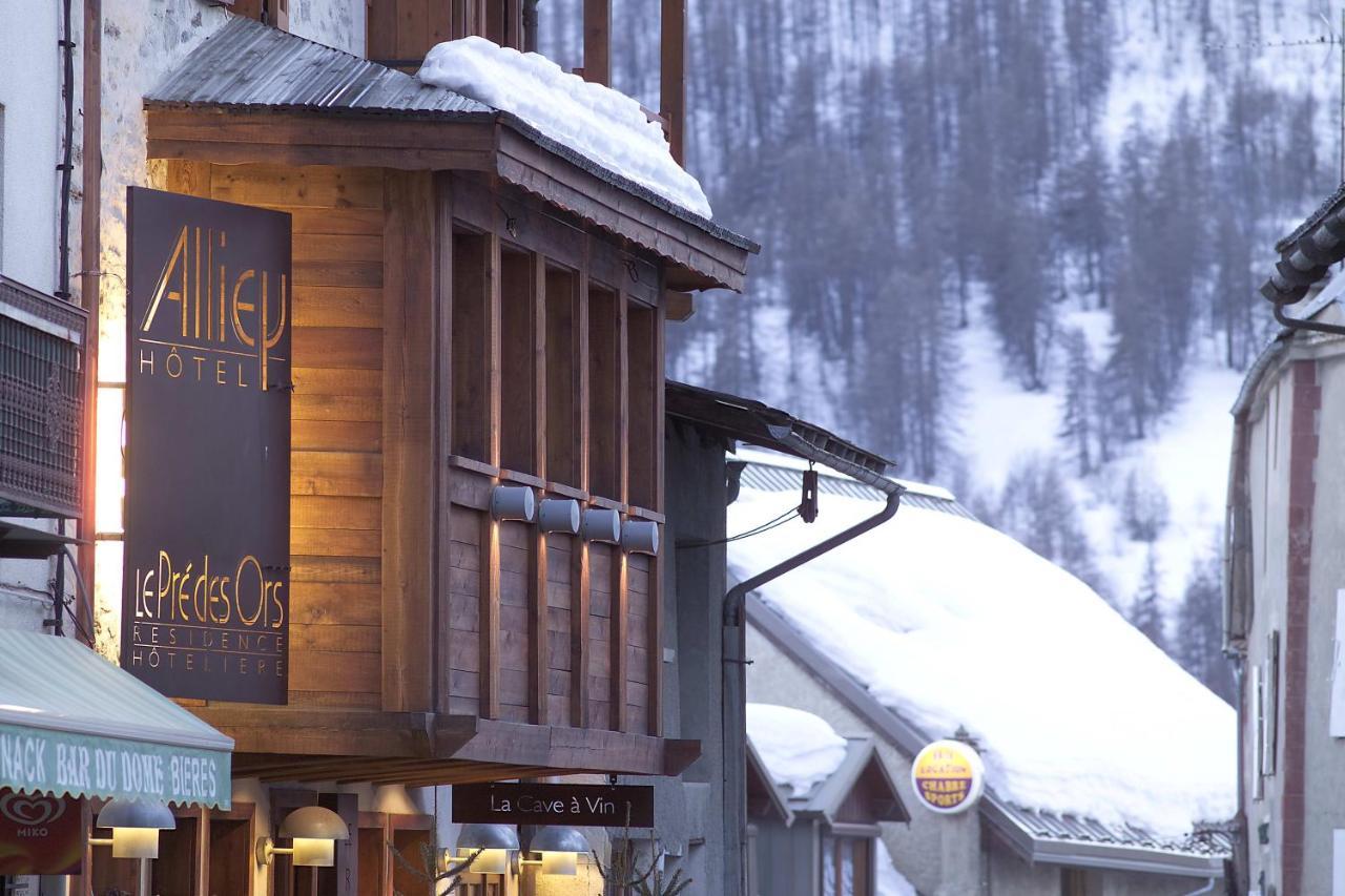 Alliey & Spa Piscine Appart-Hotel Serre Chevalier Le Monetier-les-Bains Bagian luar foto