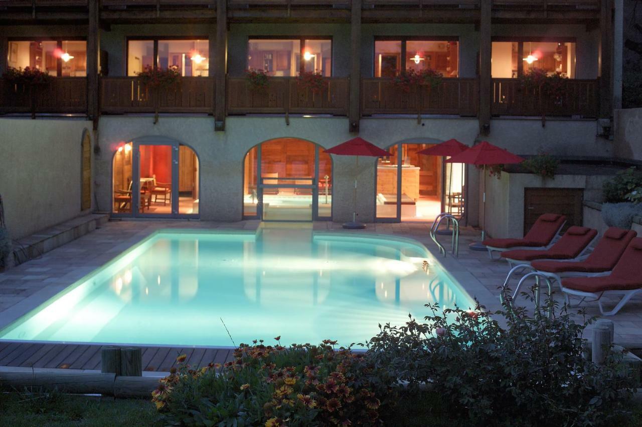 Alliey & Spa Piscine Appart-Hotel Serre Chevalier Le Monetier-les-Bains Bagian luar foto